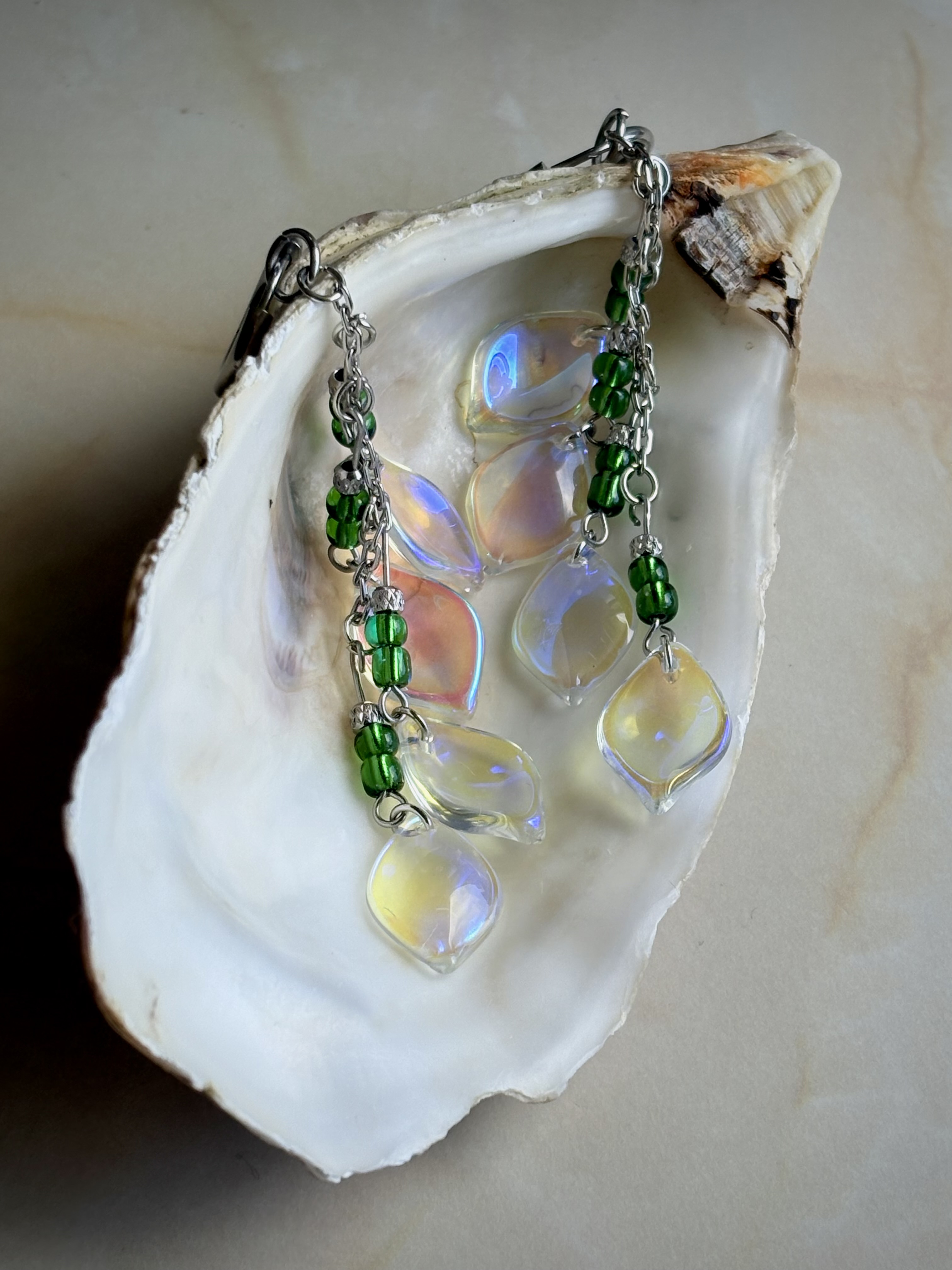Dangle Leaf Earrings